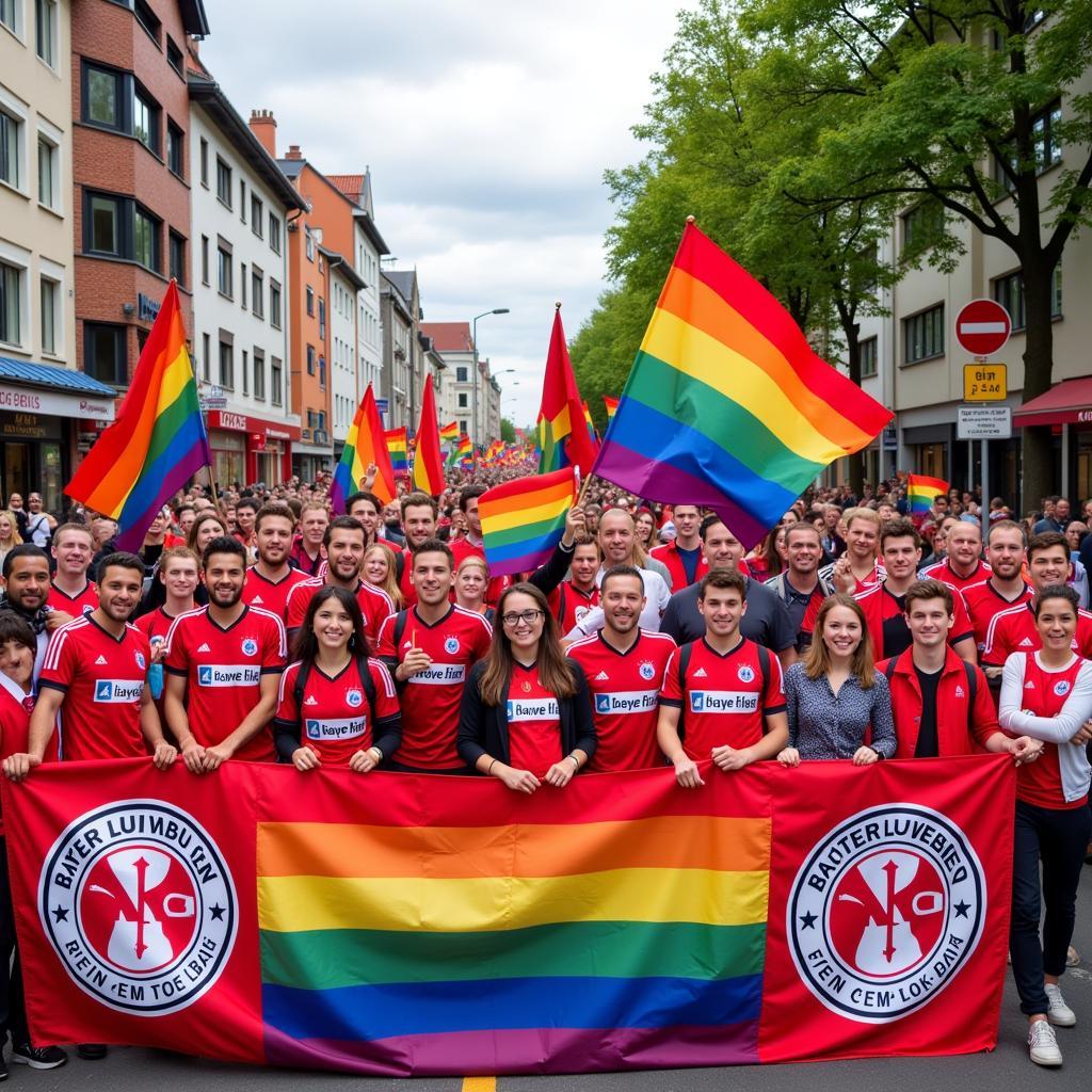 Bayer Leverkusen CSD Parade