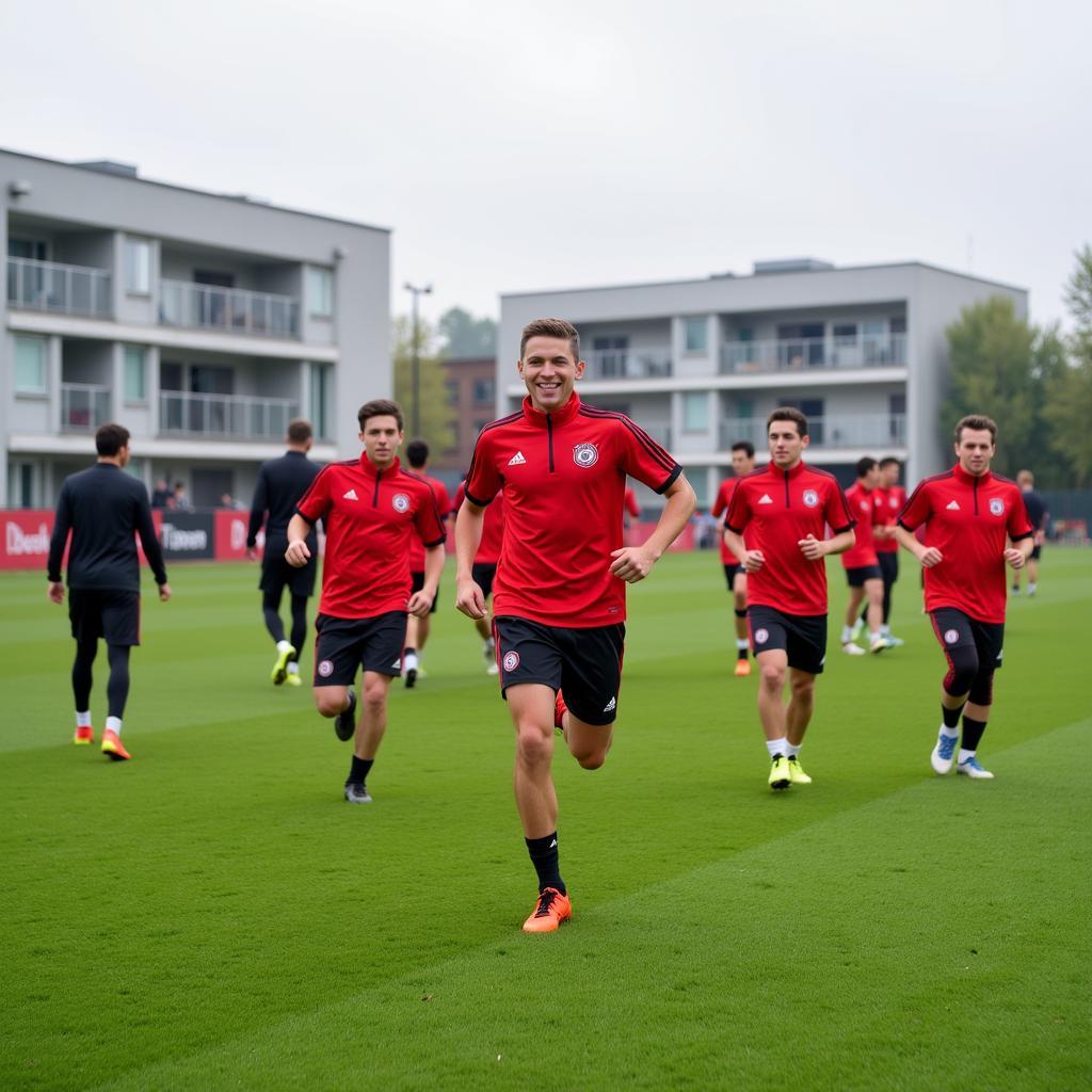 Bayer Leverkusen D162 Trainingslager