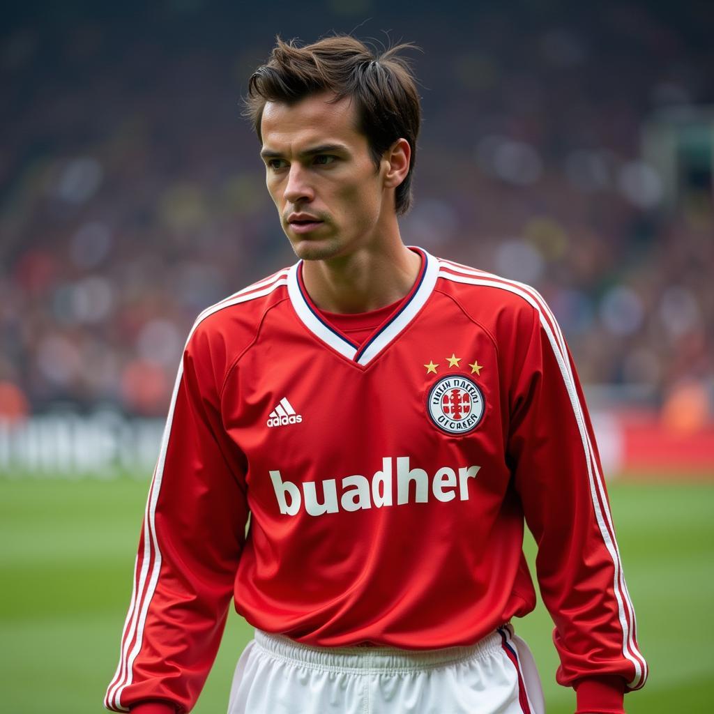 Denis Ballack im Trikot von Bayer Leverkusen