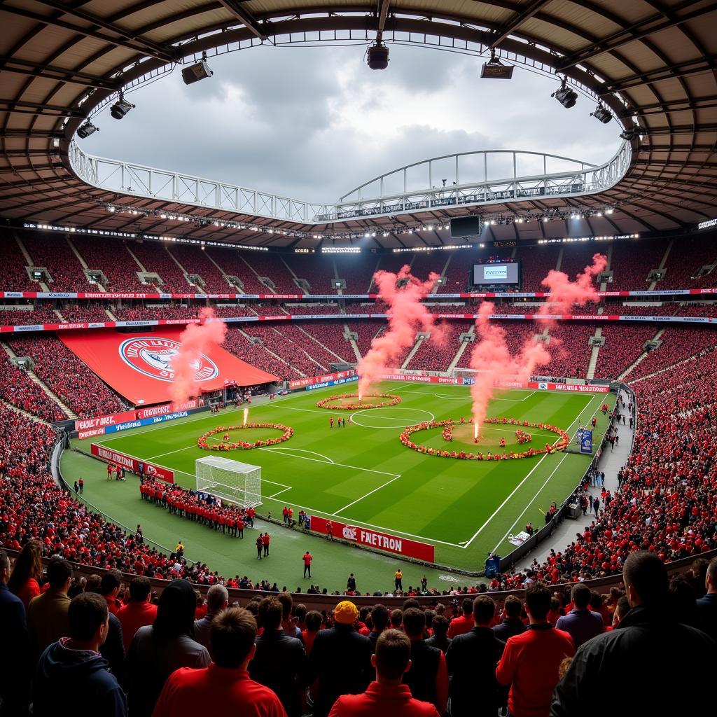 Bayer Leverkusen Dortmund Fans Choreo