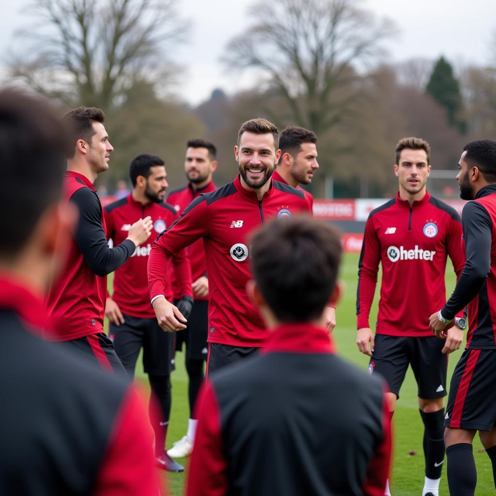 Bayer Leverkusen Facebook Live Training