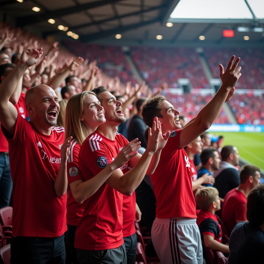 Bayer Leverkusen Fans Aspirinarena