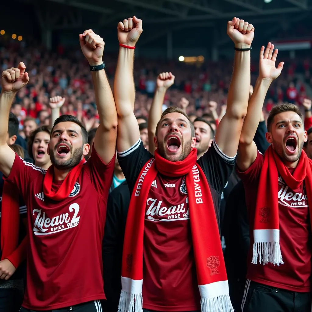 Bayer Leverkusen Fans Köln Spiel