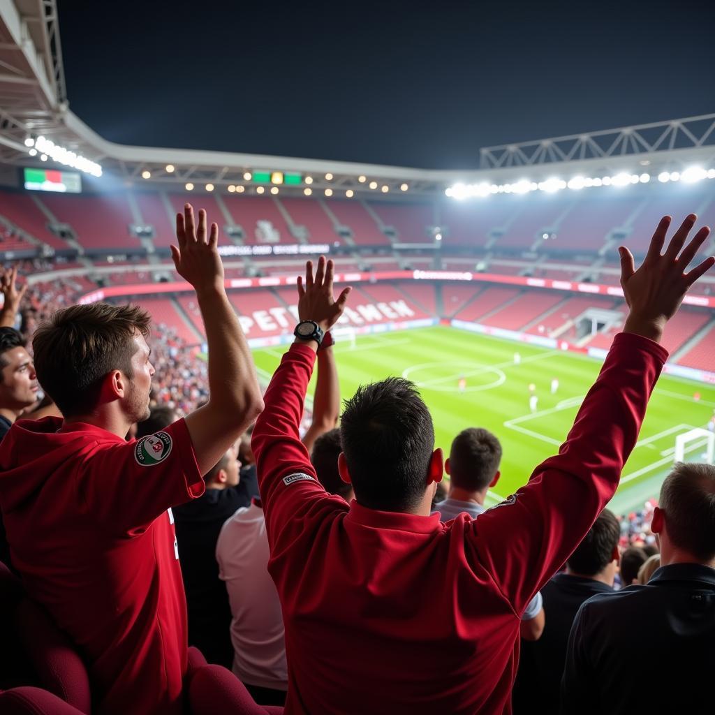 Bayer Leverkusen Fans in Nordrhein-Westfalen