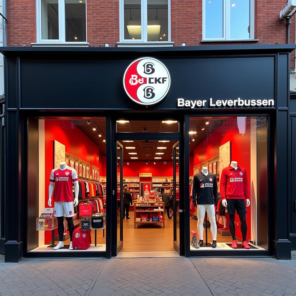 Bayer Leverkusen Fanshop am Handwerkerhof