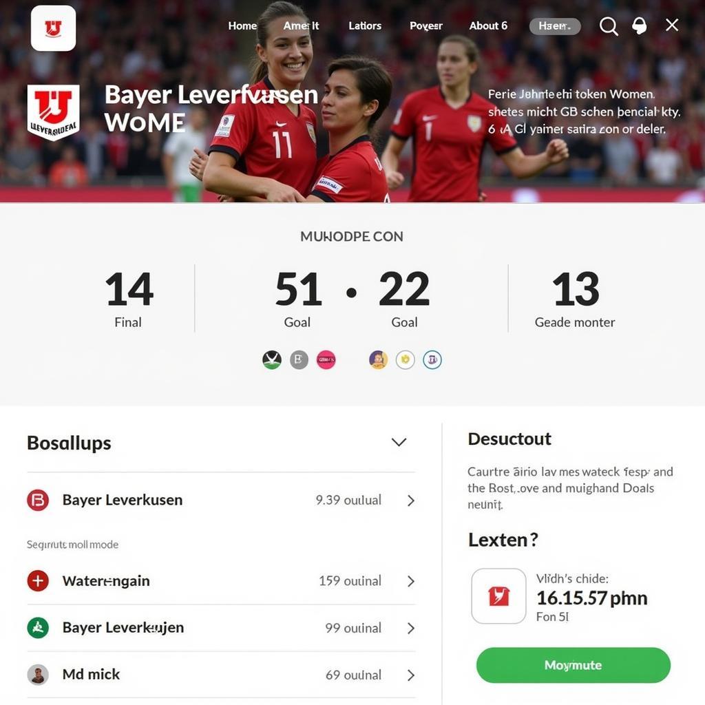 Spielbericht der Bayer Leverkusen Frauen auf FuPa