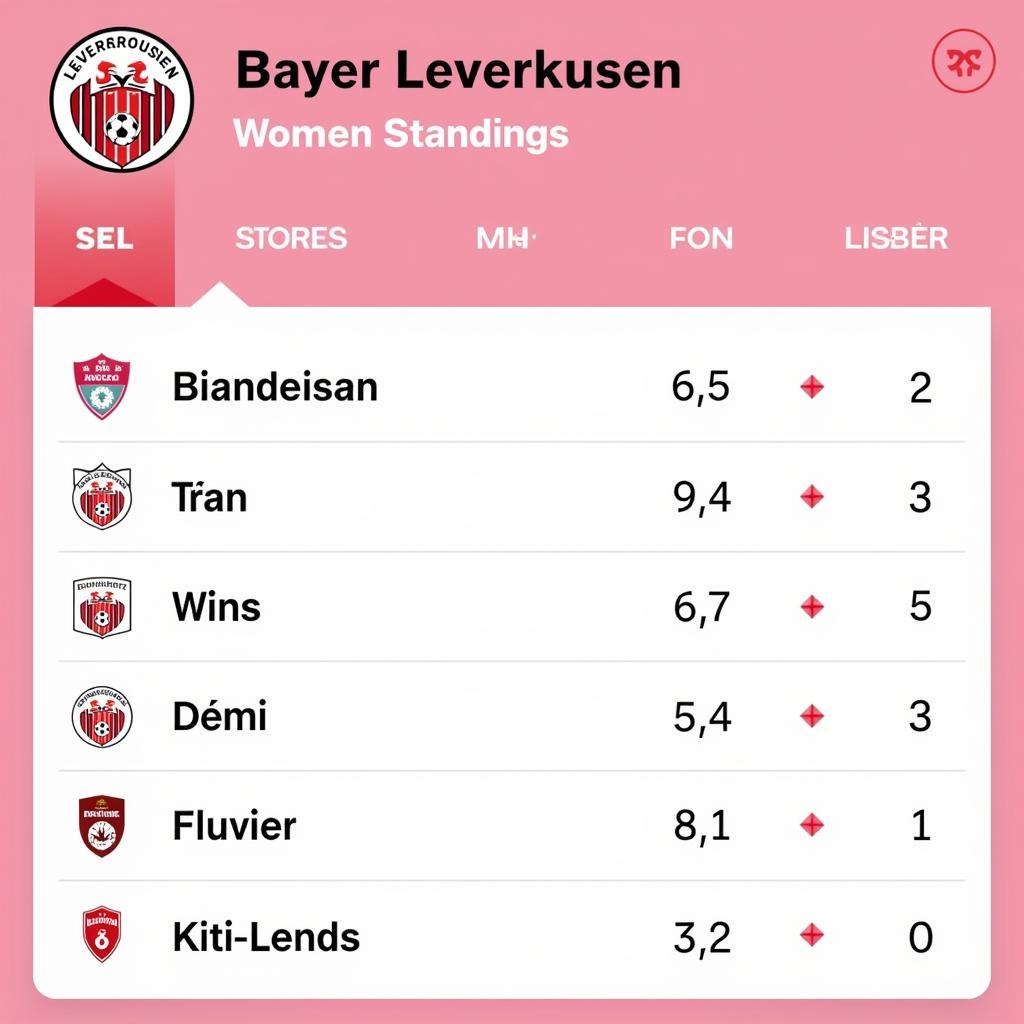 Bayer Leverkusen Frauenfußball Tabelle: Aktueller Stand und Saisonverlauf