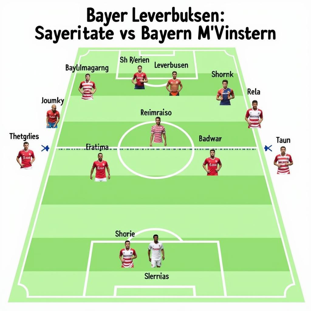 Aufstellung Bayer Leverkusen gegen Bayern München