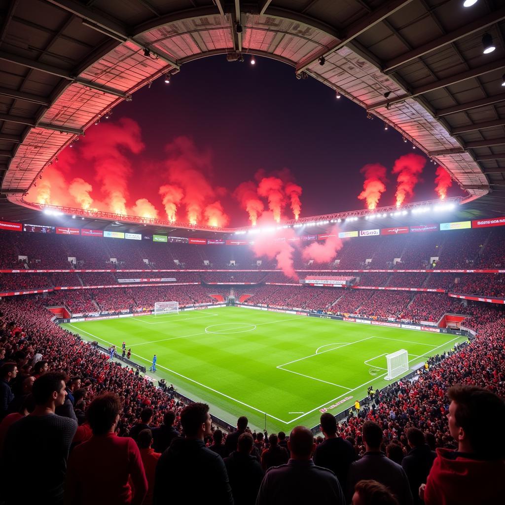 Bayer Leverkusen Heimspiel in der BayArena