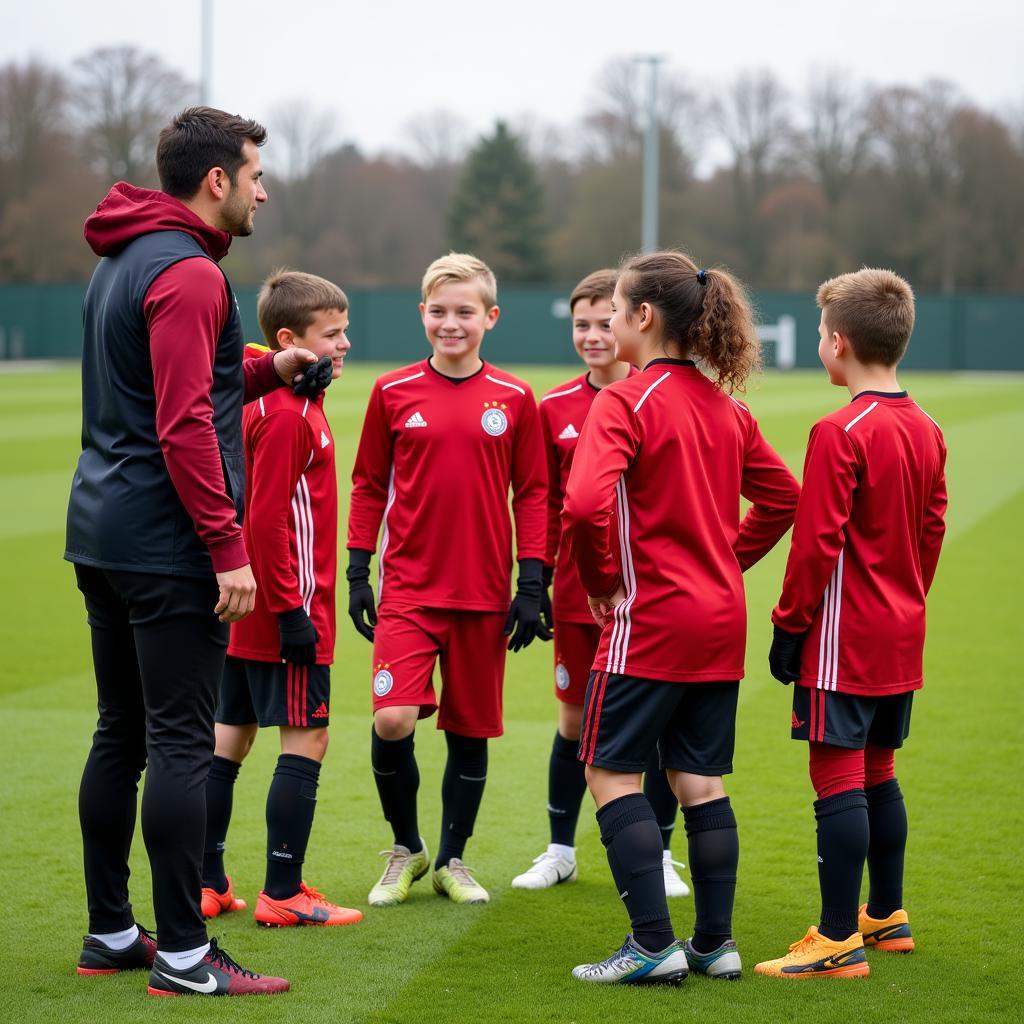 Bayer Leverkusen unterstützt die Jugend