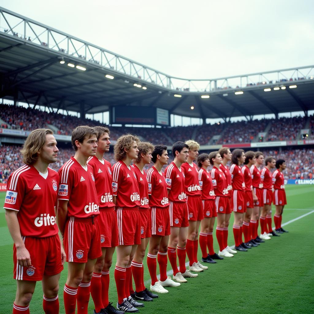 Bayer Leverkusen Mannschaft 1994