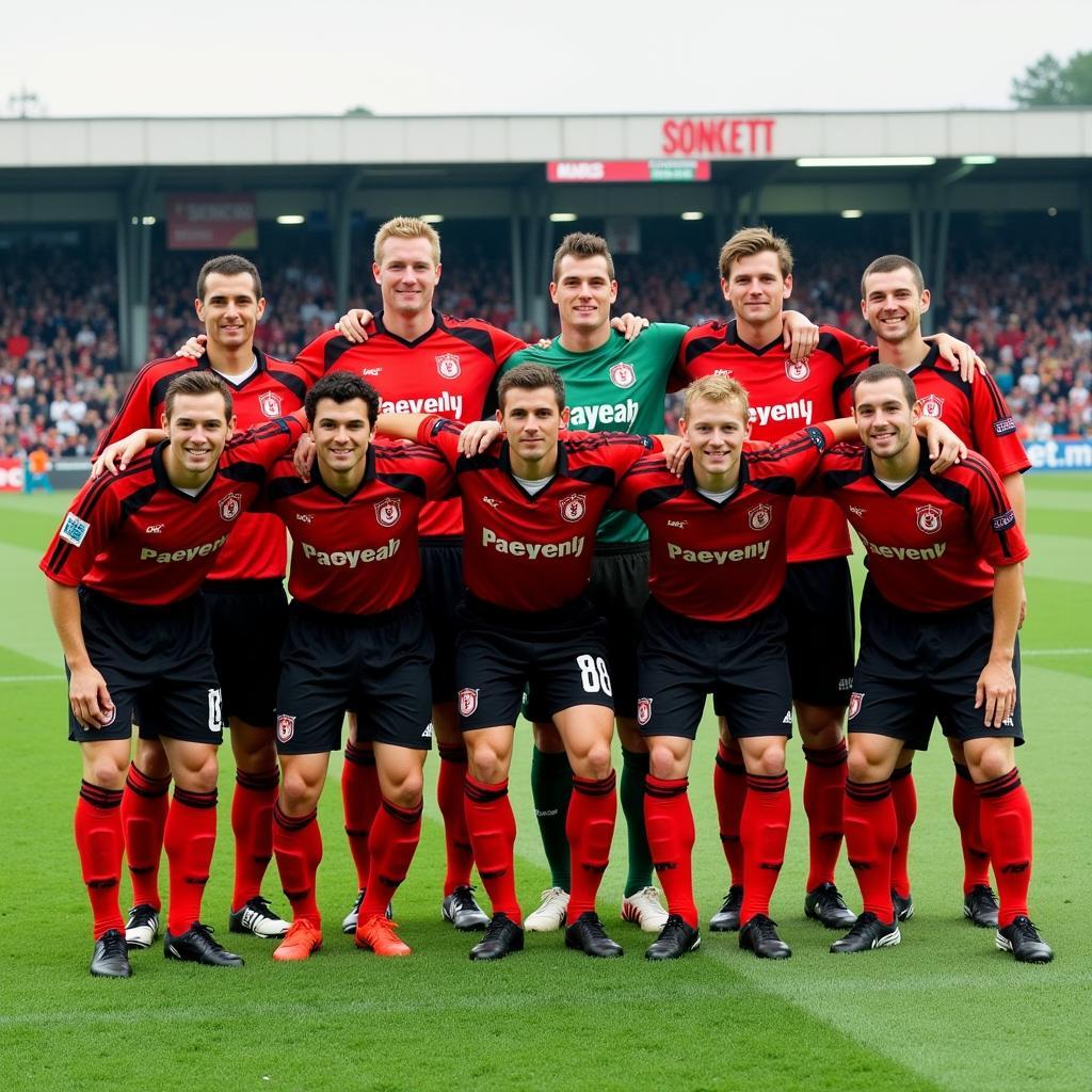 Bayer Leverkusen Mannschaft 2002