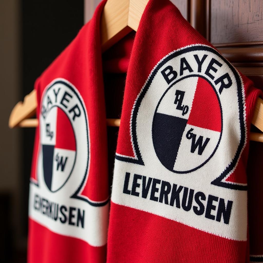 Bayer Leverkusen Vintage Schal