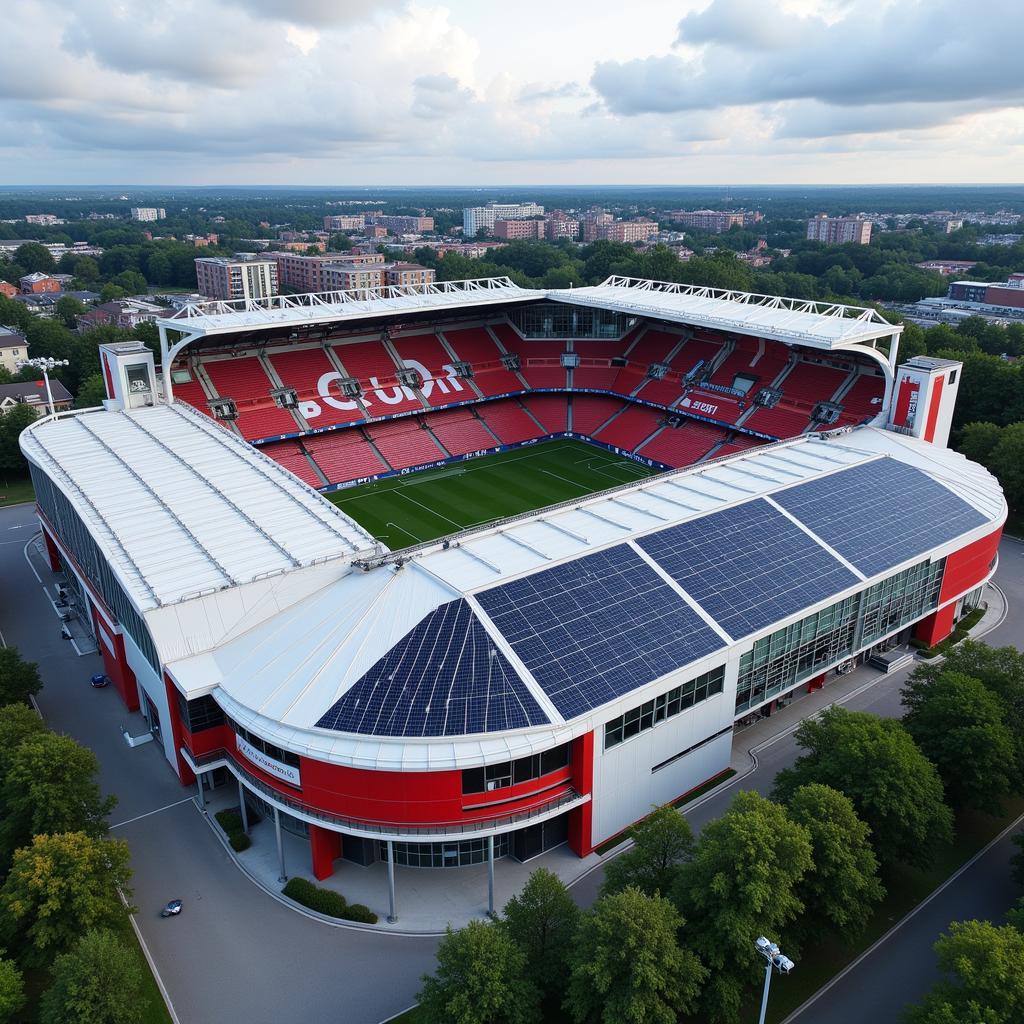 Bayer Leverkusen Solaranlage