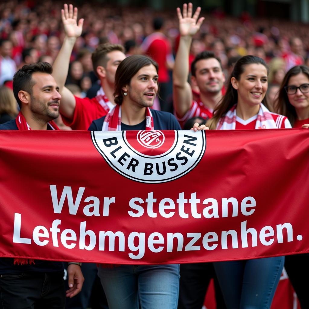 Bayer Leverkusen zeigt Solidarität