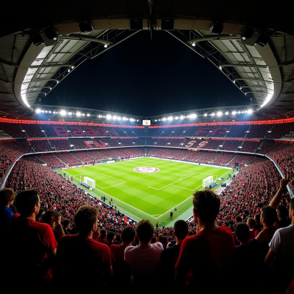 Die BayArena: Ein modernes Fußballstadion