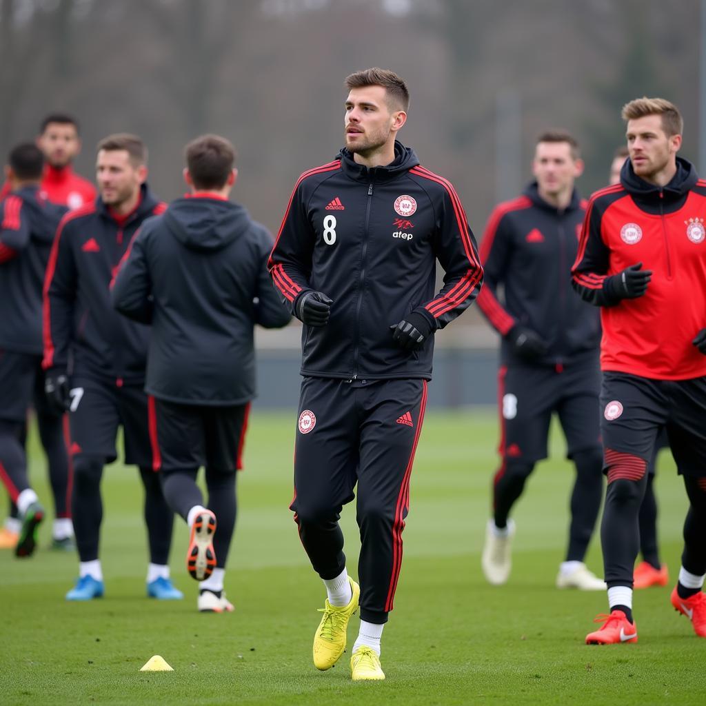 Bayer Leverkusen Trainingseinheit am 14.01.2019