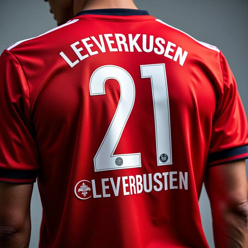 Bayer Leverkusen Trikot mit der Nummer 21