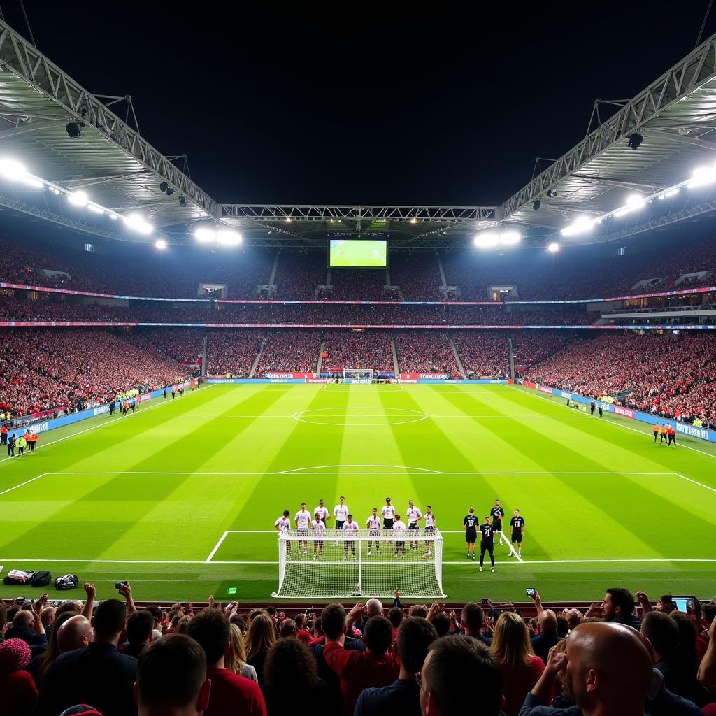 Bayern gegen Leverkusen in der Allianz Arena