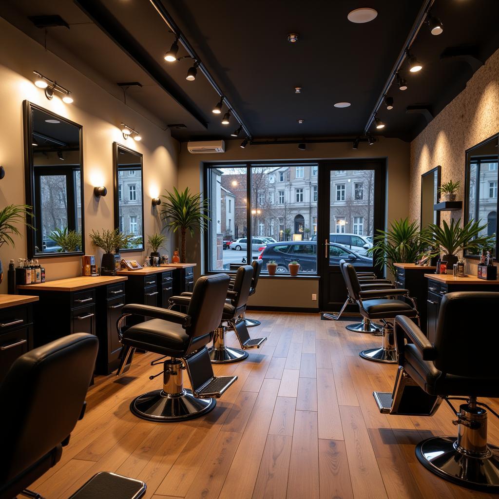 Moderner Barbershop in Leverkusen Wiesdorf mit stylischem Ambiente