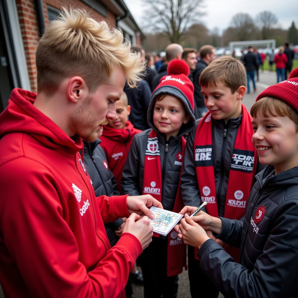 Brandt und Fans