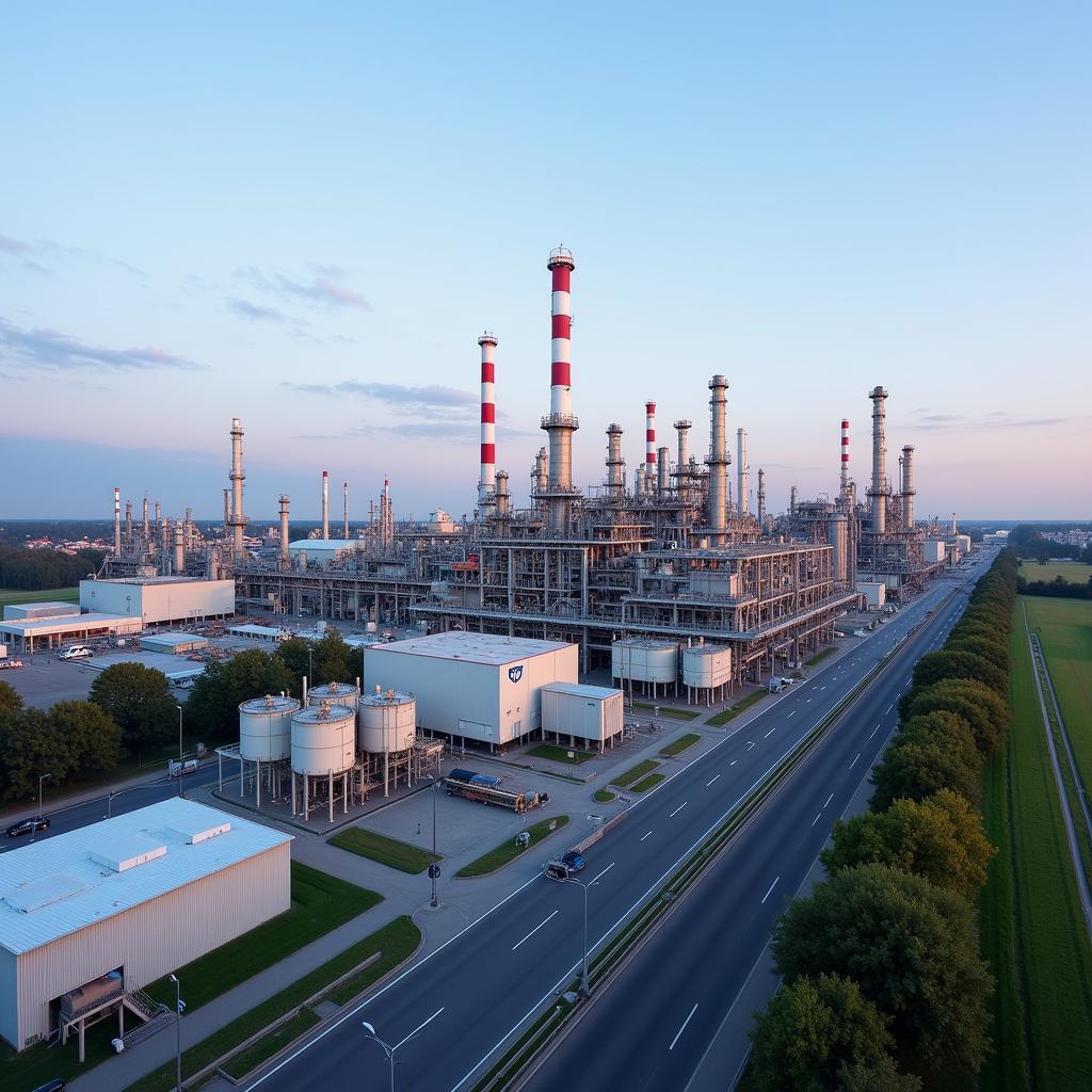 Chemieindustrie in Leverkusen