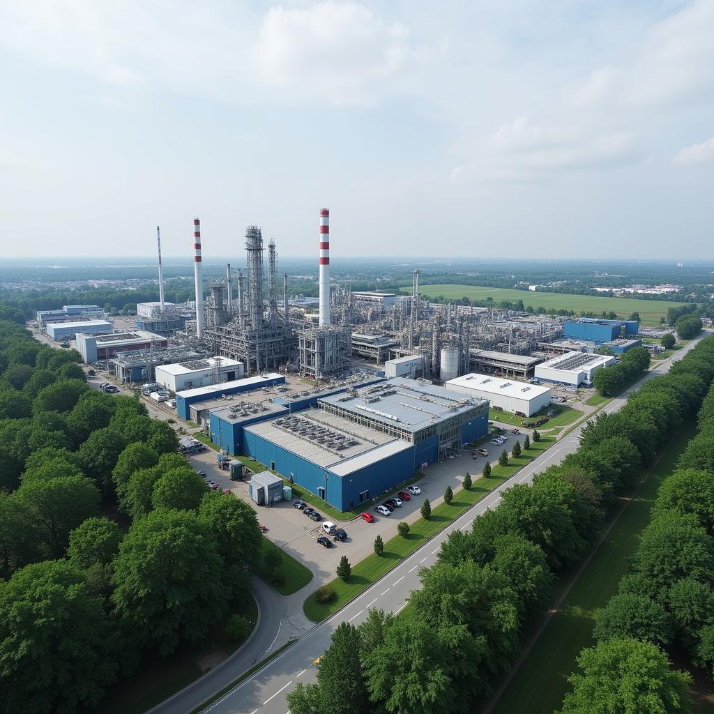 Chempark Leverkusen Industrieanlage