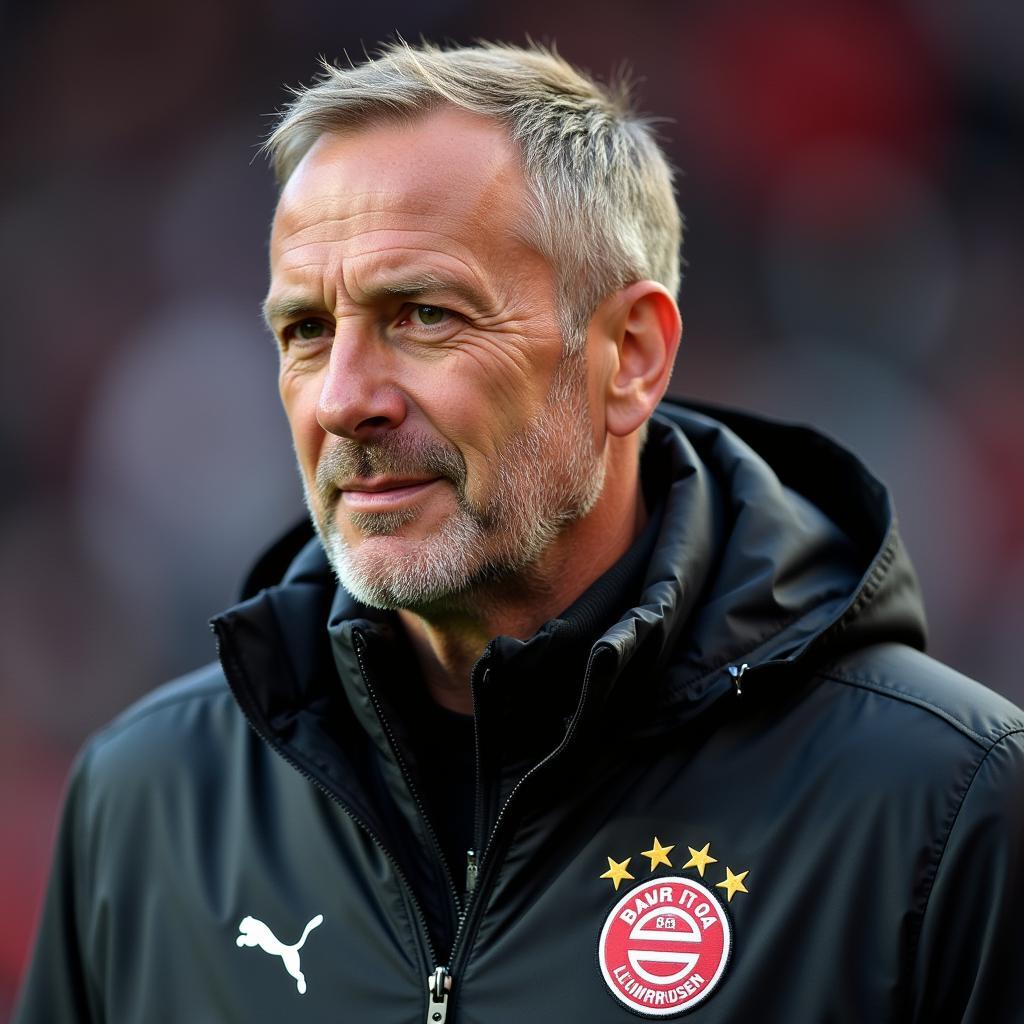 Christoph Daum, ehemaliger Trainer von Bayer 04 Leverkusen