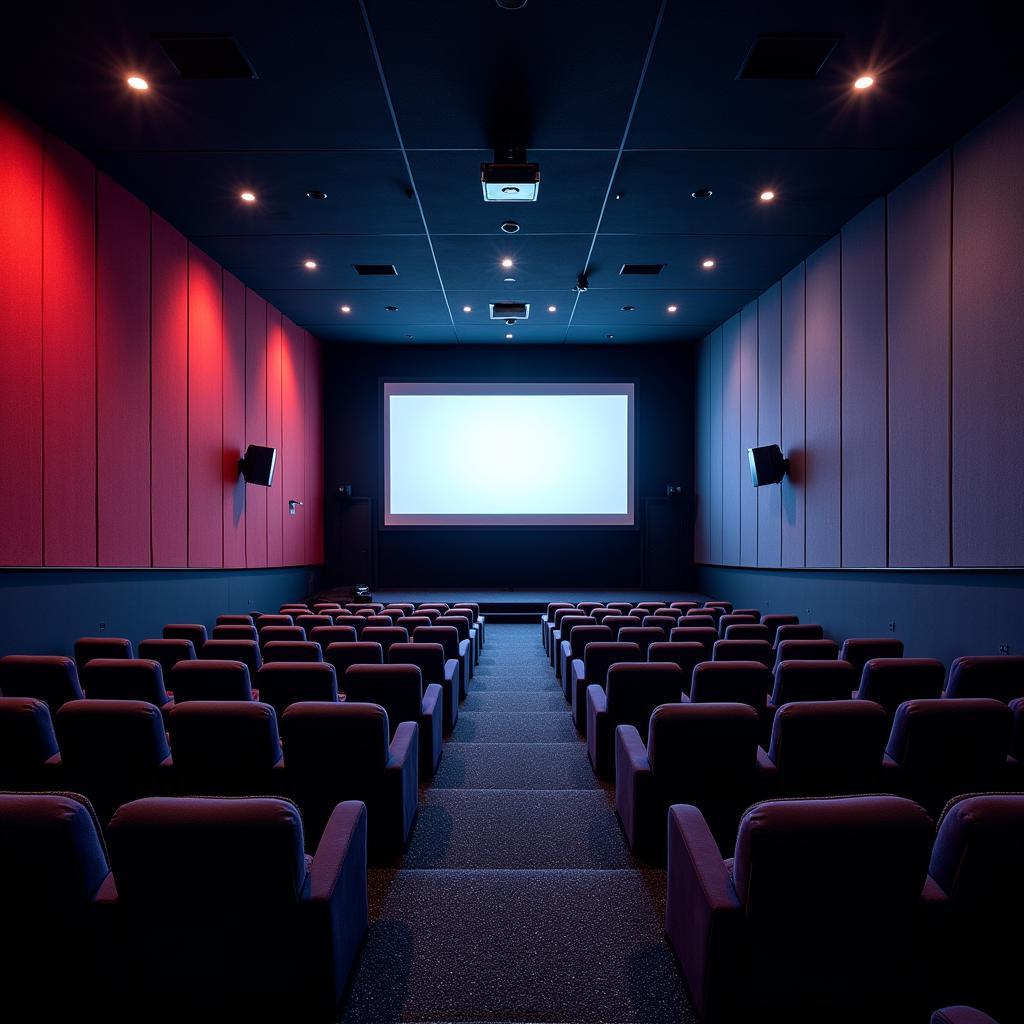 Moderner Kinosaal im Cineplex Leverkusen mit bequemen Sitzen und großer Leinwand