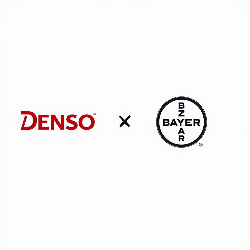 Denso und Bayer 04 Leverkusen Partnerschaftslogo