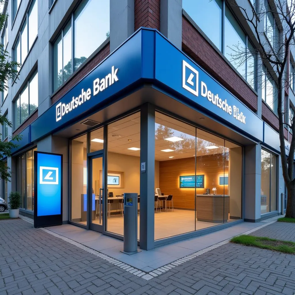 Deutsche Bank Filiale in Leverkusen