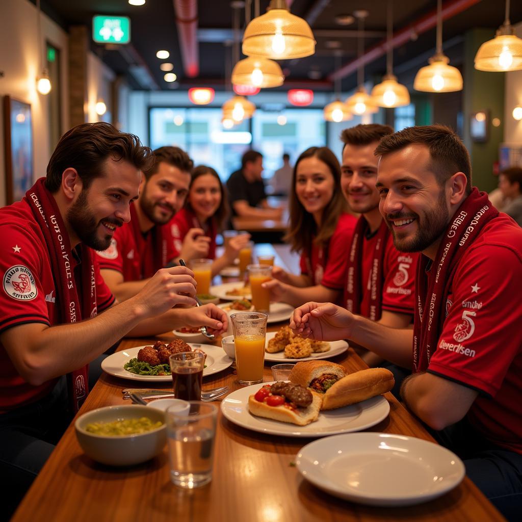 Döner Kebab Leverkusen Fußballfans