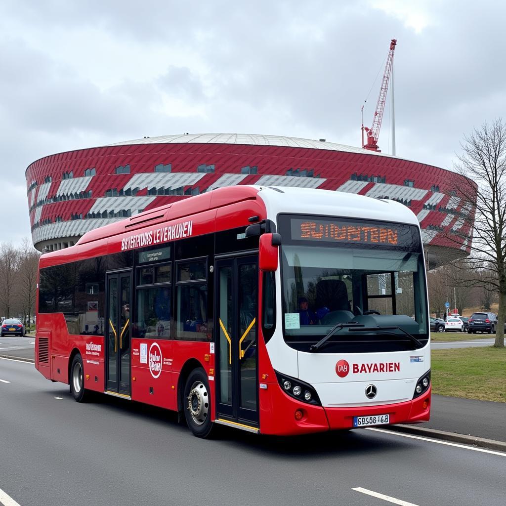 Elektrobus Bayer Leverkusen