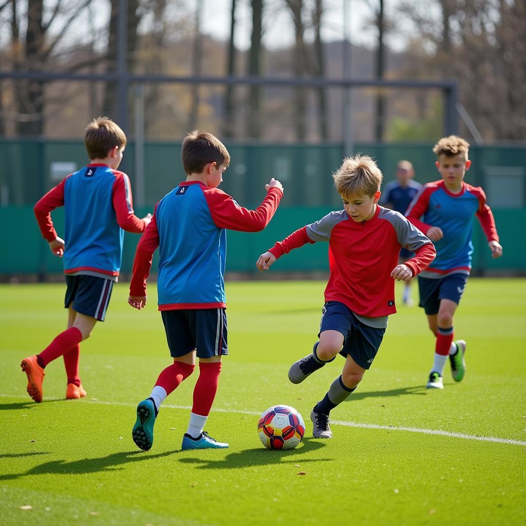 Euro Schule Leverkusen Training