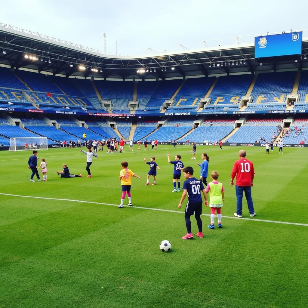 Familientag in der BayArena