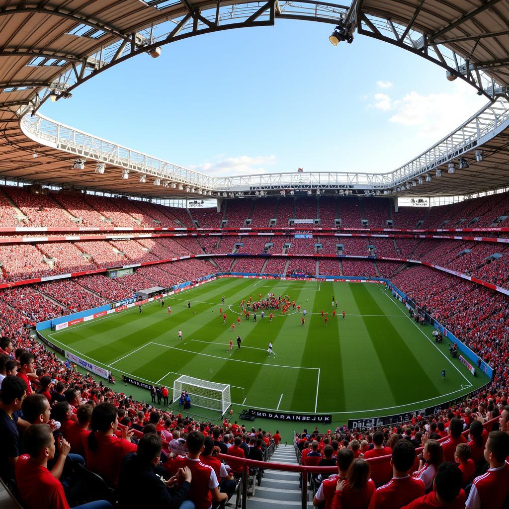 Das Family Paradise Leverkusen in der BayArena