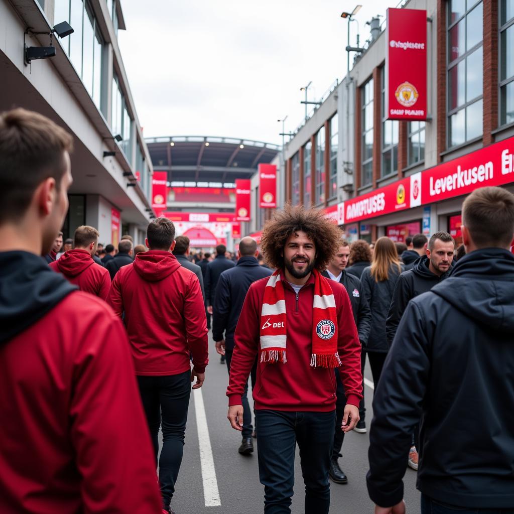 Fans BayArena Leverkusen