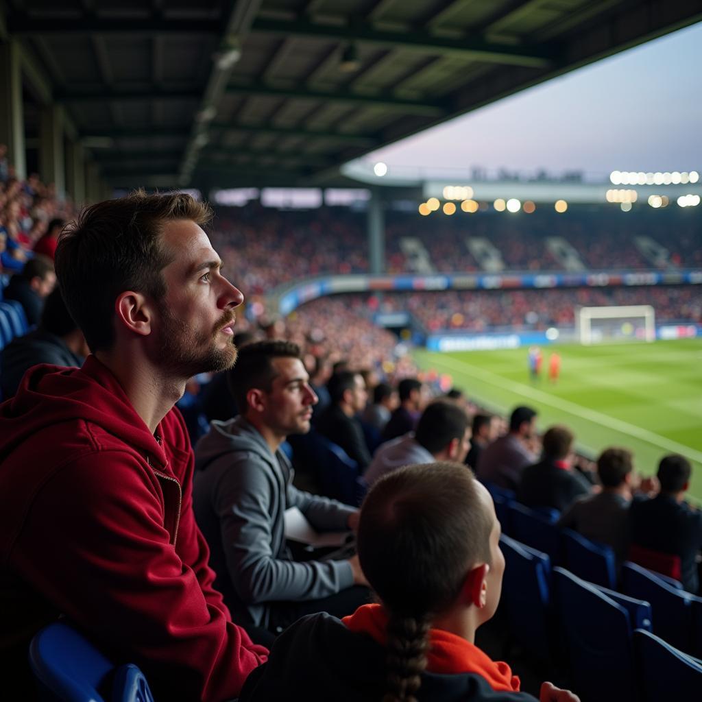 Fans diskutieren über den Videobeweis