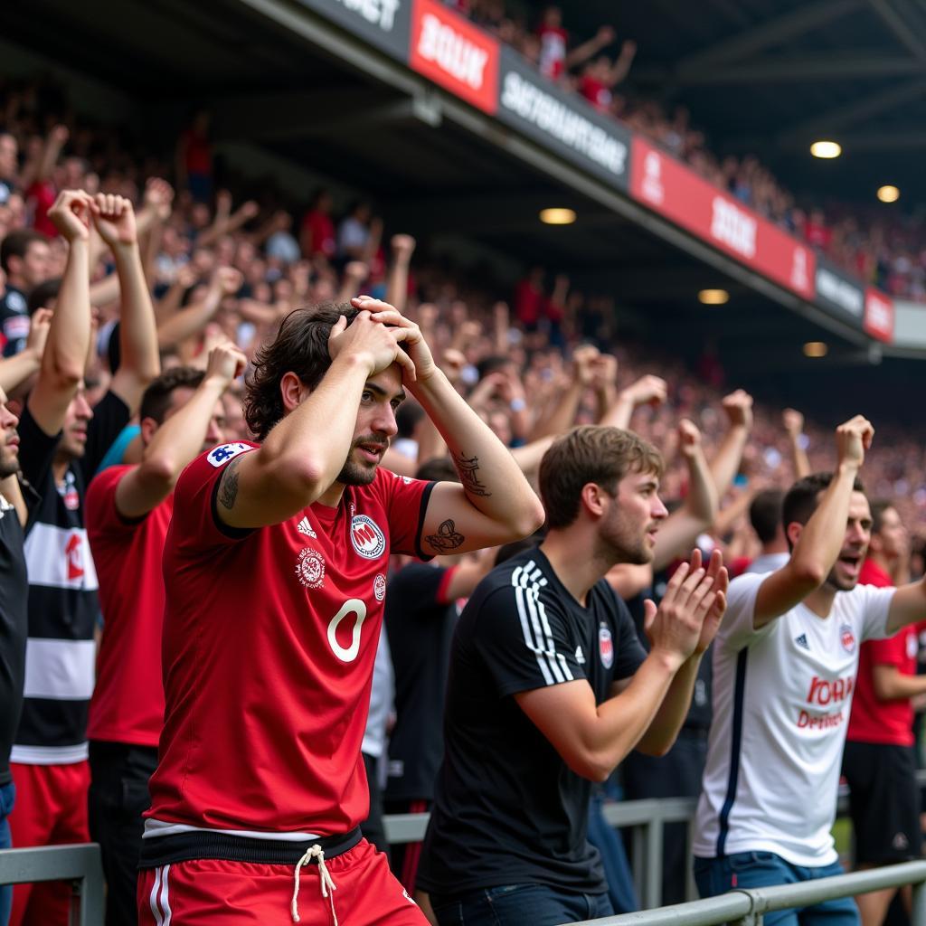 Fans von Köln und Leverkusen