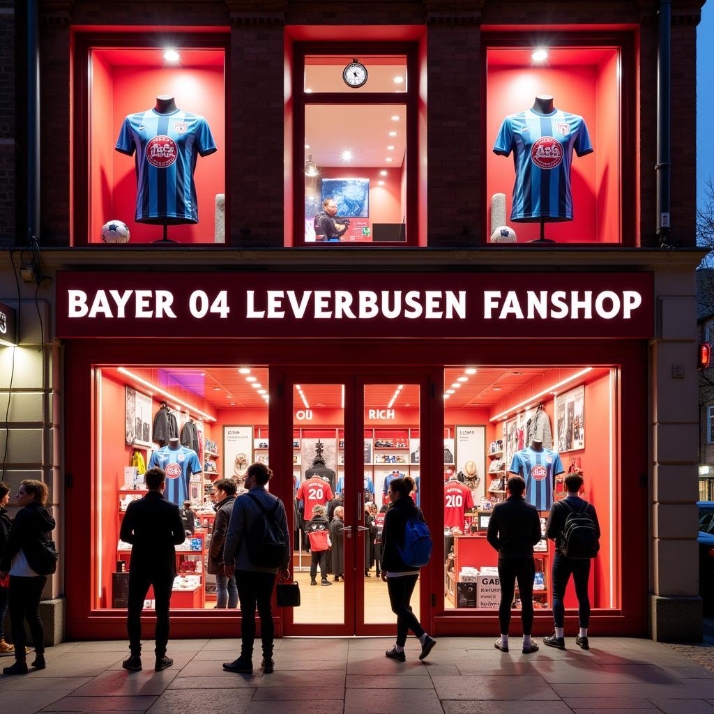 Besuchen Sie den Bayer 04 Leverkusen Fanshop