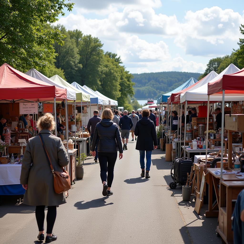 Flohmarkt am Rhein Leverkusen