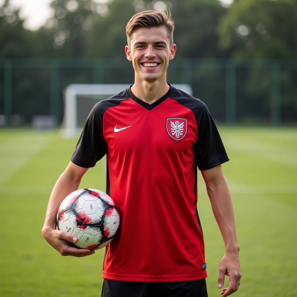 Florian Wirtz im Bayer Leverkusen Trikot