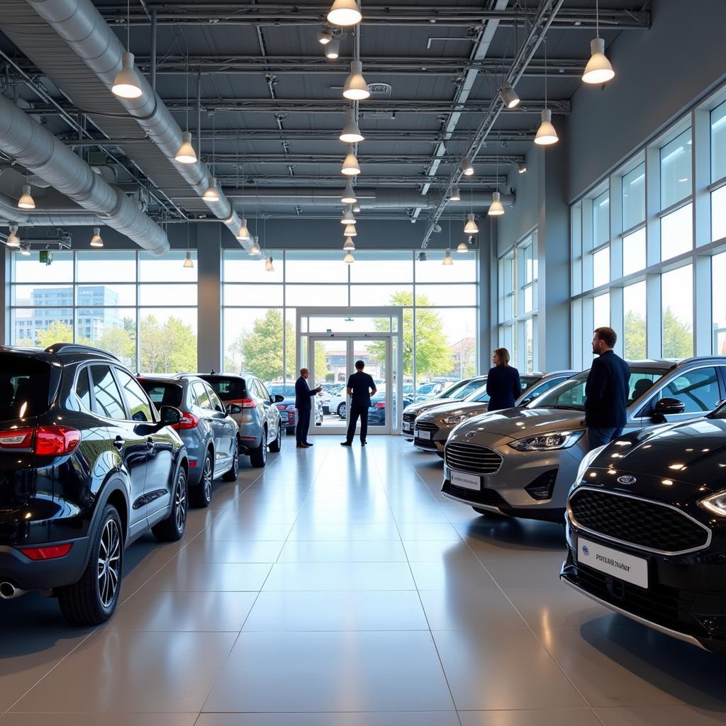 Ford Händler Leverkusen Showroom