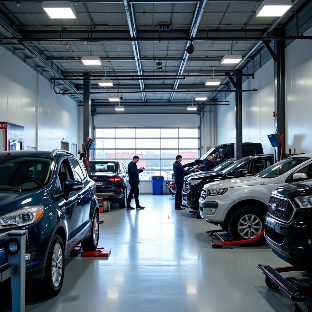 Ford Werkstatt in Leverkusen Wiesdorf