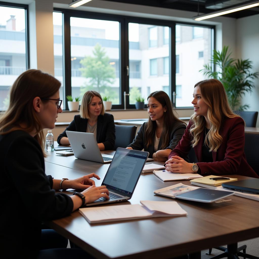 Fortbildung und Networking während des Praktikums