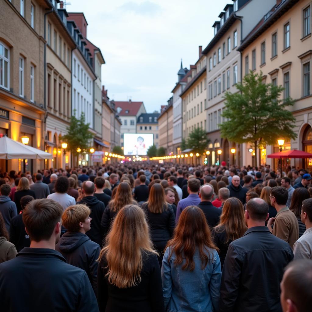 Lebendige Veranstaltungen auf der Friedrich-Ebert-Strasse