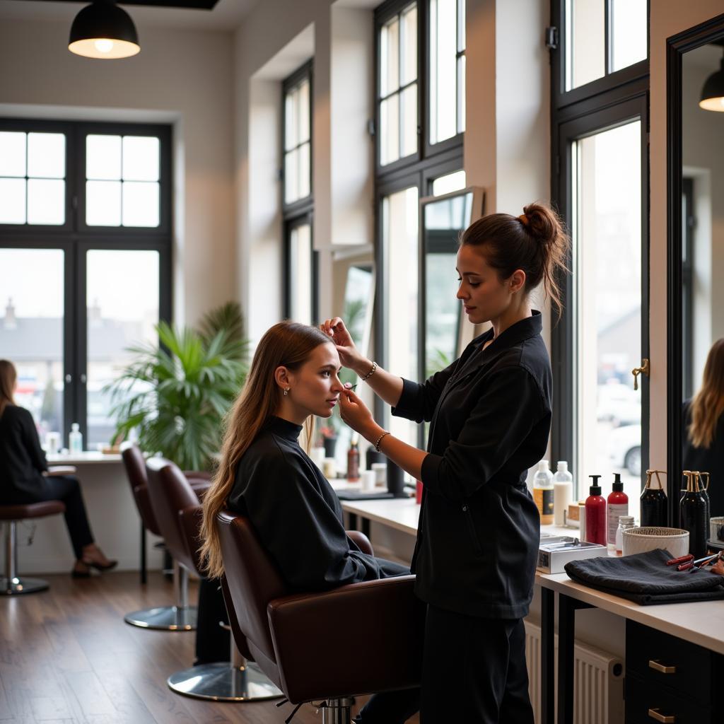 Friseursalon in Leverkusen Schlebusch