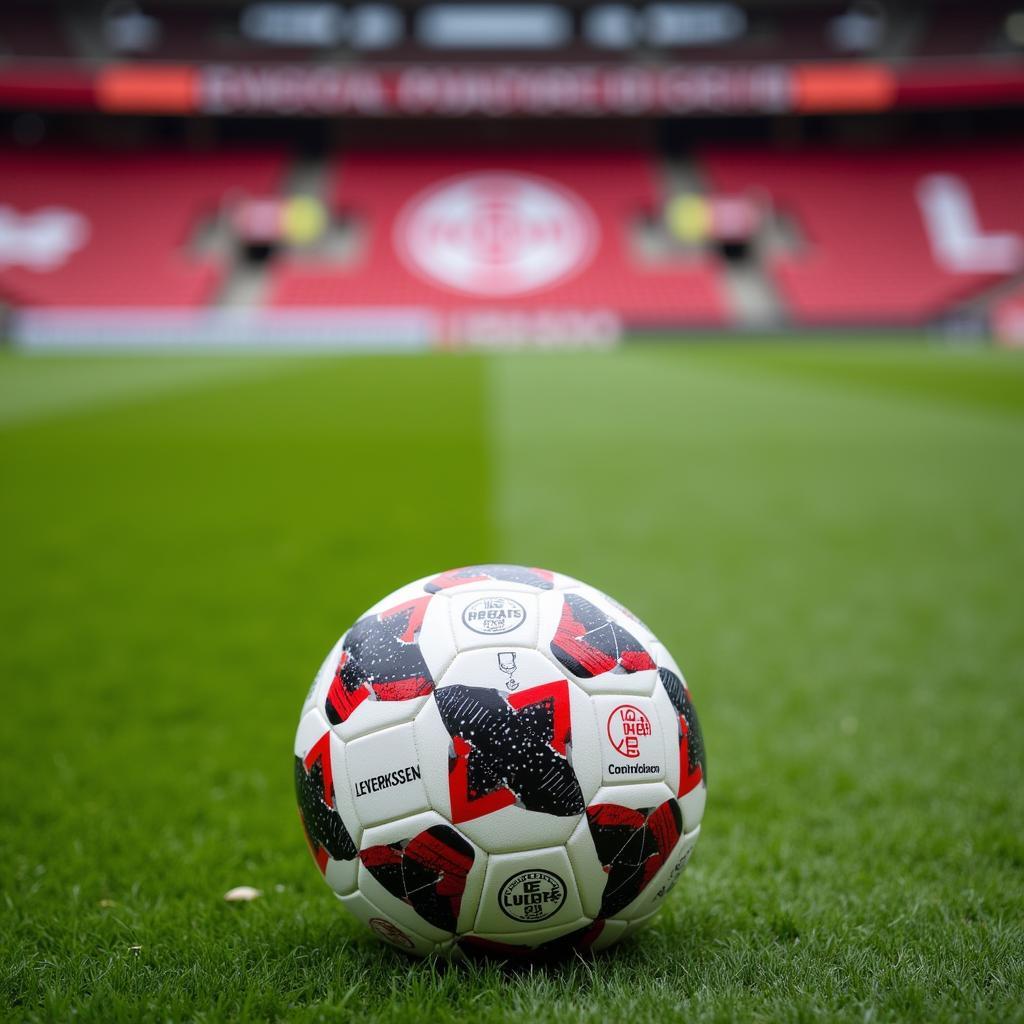 Fußball auf dem Trainingsplatz der Werkself