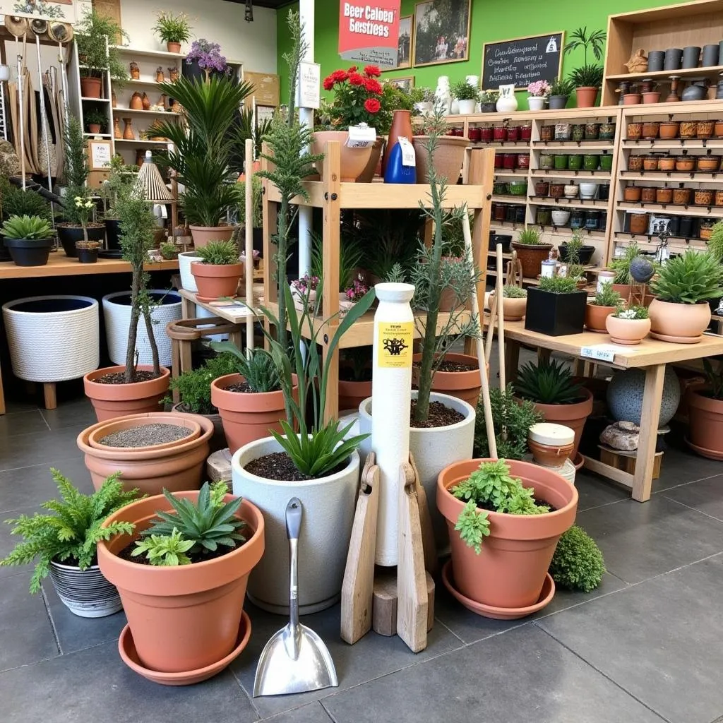 Gartenaccessoires und Dekoartikel im Gartencenter Selbach