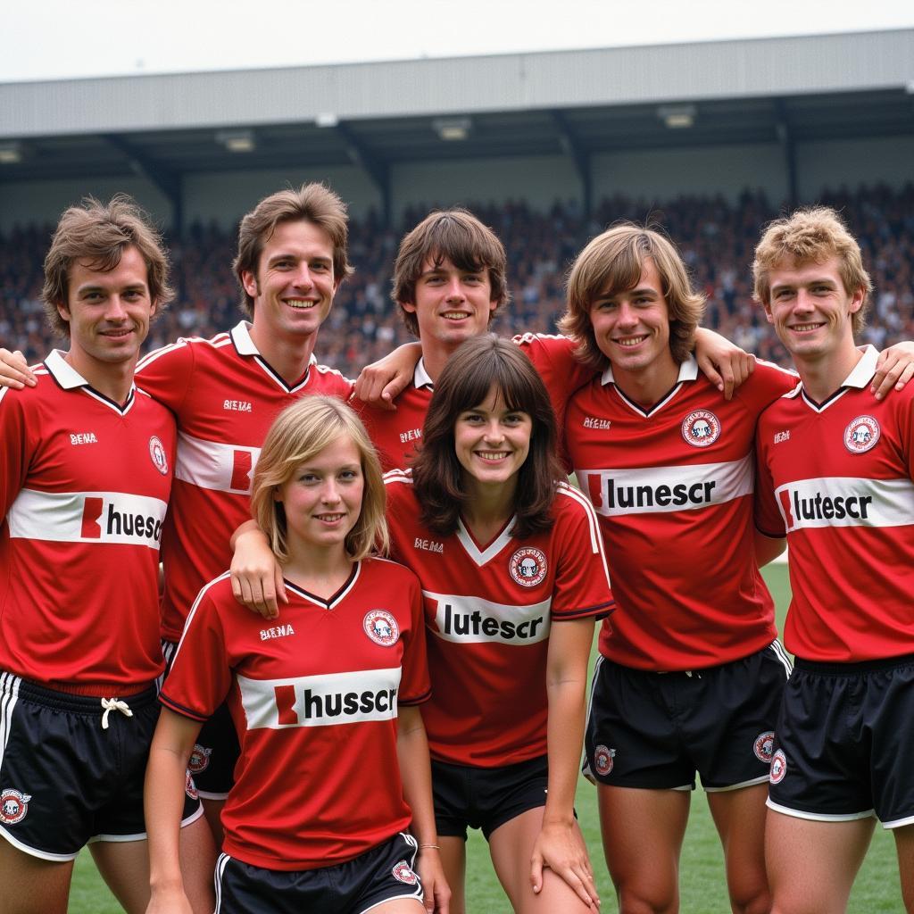 Bayer Leverkusen Mannschaft 1979